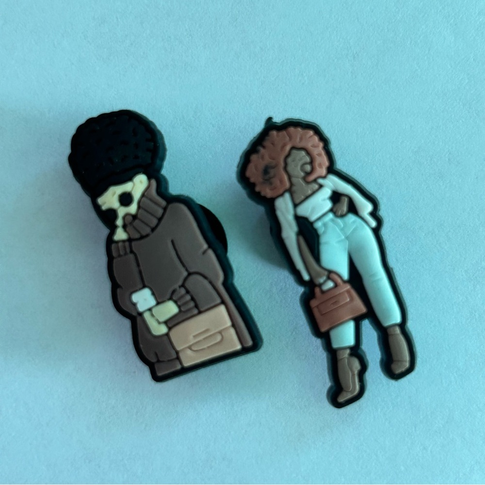 2 piece croc charms girl boss